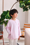 The Akari Kurta - Pink Stripe