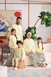 The Akari Men Kurta - Yellow Stripe