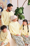 The Akari Men Kurta - Yellow Stripe