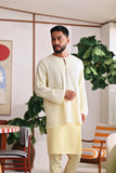 The Akari Men Kurta - Baby Yellow