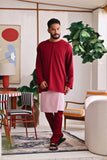 The Akari Men Kurta - Maroon