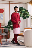 The Akari Men Kurta - Maroon