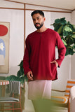 The Akari Men Kurta - Maroon