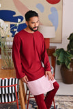 The Akari Men Kurta - Maroon