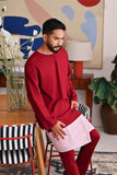 The Akari Men Kurta - Maroon