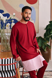 The Akari Men Kurta - Maroon