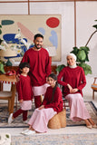 The Akari Men Kurta - Maroon