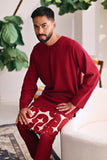 The Akari Men Kurta - Maroon