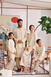 The Akari Men Kurta - Cream