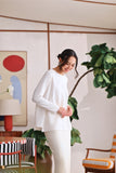 The Akari Women Simply Blouse - White