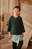 The Asal Kita Baju Melayu Teluk Belanga - Emerald Green