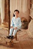 The Asal Kita Baju Melayu Teluk Belanga - Baby Blue
