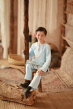 The Asal Kita Baju Melayu Teluk Belanga - Baby Blue