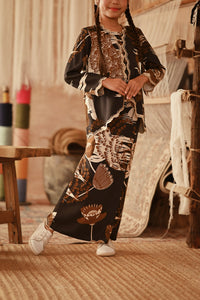 The Asal Kita Folded Skirt - Rimba