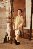 The Asal Kita Baju Melayu Teluk Belanga - Champagne Yellow