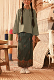 The Asal Kita Jacquard Skirt - Garden Aman