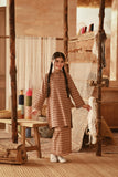 The Asal Kita Fusion Kurung Top - Sienna Plaid