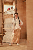 The Asal Kita Folded Skirt - Sand Canvas