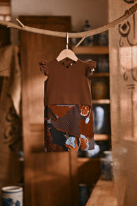 The Hariri Babies Broderie Kurung - Nusantara