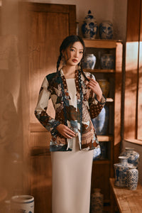 The Hariri Women Classic Kebaya Top - Amazon