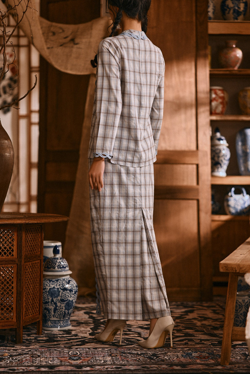 The Hariri Women Broderie Skirt - Meadowlight