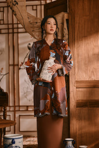 The Hariri Women Neo Kurung Top - Nusantara