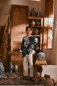 The Hariri 3/4 Sleeve Kurta - Empire