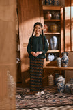 The Hariri Classic Kebaya Top - Emerald Green