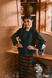 The Hariri Classic Kebaya Top - Emerald Green