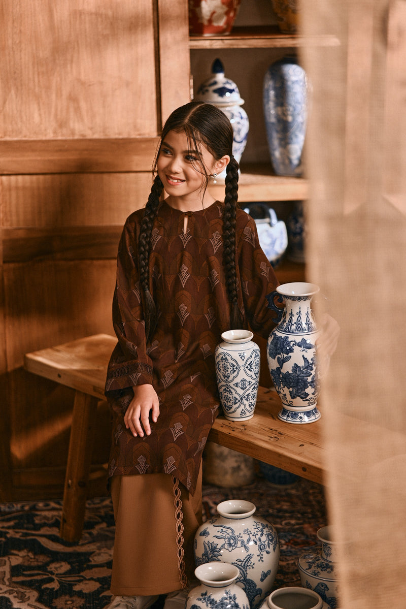 The Hariri Pesak Kurung Top - Senja