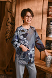 The Hariri 3/4 Sleeve Kurta - Kinabalu
