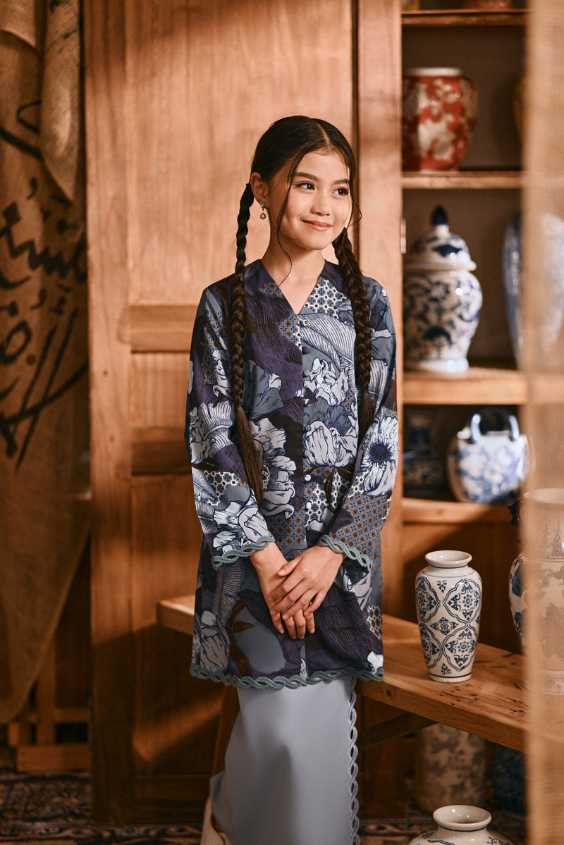 The Hariri Neo Kurung Top - Kinabalu