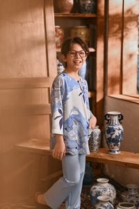 The Hariri 3/4 Sleeve Kurta - Sungai