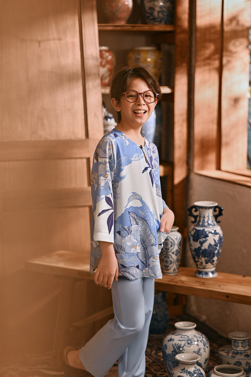 The Hariri 3/4 Sleeve Kurta - Sungai