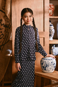 The Hariri Mandarin Collar Blouse - Seloka