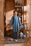The Hariri Pesak Kurung Top - Jade Teal