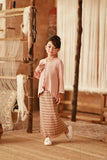 The Asal Kita Embellish Kebaya Top - Dusty Pink