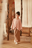 The Asal Kita Embellish Kebaya Top - Dusty Pink