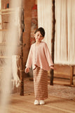 The Asal Kita Embellish Kebaya Top - Dusty Pink