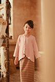 The Asal Kita Embellish Kebaya Top - Dusty Pink