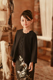 The Asal Kita Embellish Kebaya Top - Black