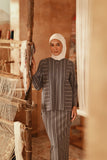 The Asal Kita Women Kedah Striped Blouse - Grislyn