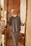 The Asal Kita Women Kedah Striped Blouse - Grislyn