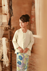 The Asal Kita Embellish Kebaya Top - Baby Mint