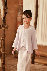 The Asal Kita Embellish Kebaya Top - Baby Lavender