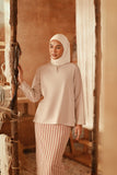 The Asal Kita Women Kedah Broderie Blouse - Nude