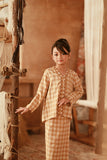 The Asal Kita Embroidered Kebaya Top - Sand Canvas