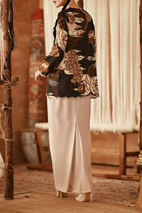 The Asal Kita Women Lace Skirt - Nude