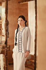 The Asal Kita Women Embroidered Kebaya Top - Aureline