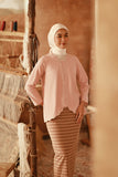 The Asal Kita Women Embellish Kebaya Top - Dusty Pink